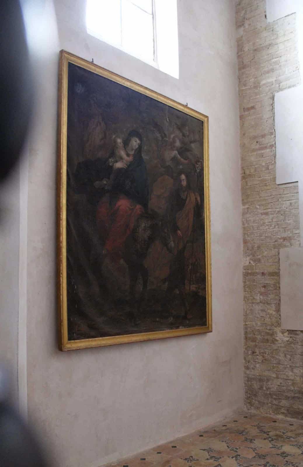 14-15Capilla Bautismal-La huida a Egipto