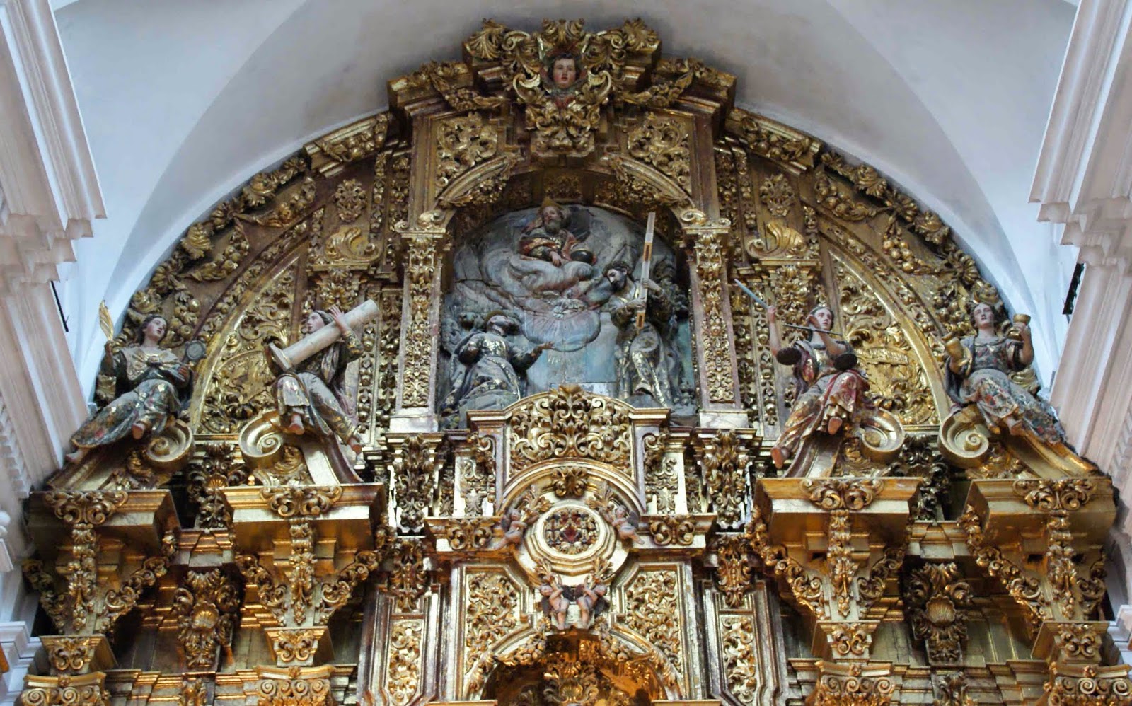 31-30Atico-La vision de la storta de S ignacio de Loyola y las 4 alegorias