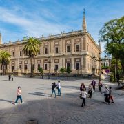 El Archivo General de Indias de Sevilla se creó en 1785 por deseo del rey Carlos III, con el objetivo de centralizar en un único lugar la documentación referente a la administración de las colonias españolas hasta entonces dispersa en diversos archivos en Simancas, Cádiz y Sevilla.