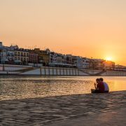Paseo Marqués del Contadero en Sevilla, Andalucía, España