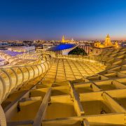 El Metropol Parasol (también denominado oficialmente Setas de Sevilla) es una estructura en forma de pérgola de madera y hormigón ubicada en la céntrica plaza de la Encarnación de la ciudad de Sevilla, en Andalucía, España.